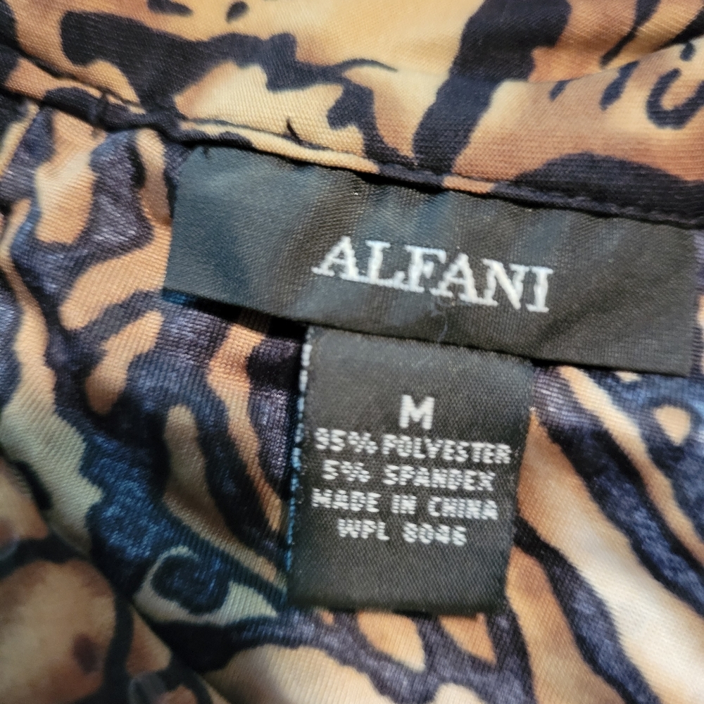 Leopard print top